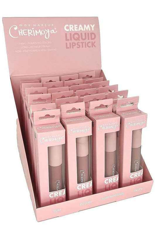 24 PC Cherimoya Matte Liquid Lipstick Red Assorted One 19039316_bd3436d5-15fc-467e-837d-de868d2905bc