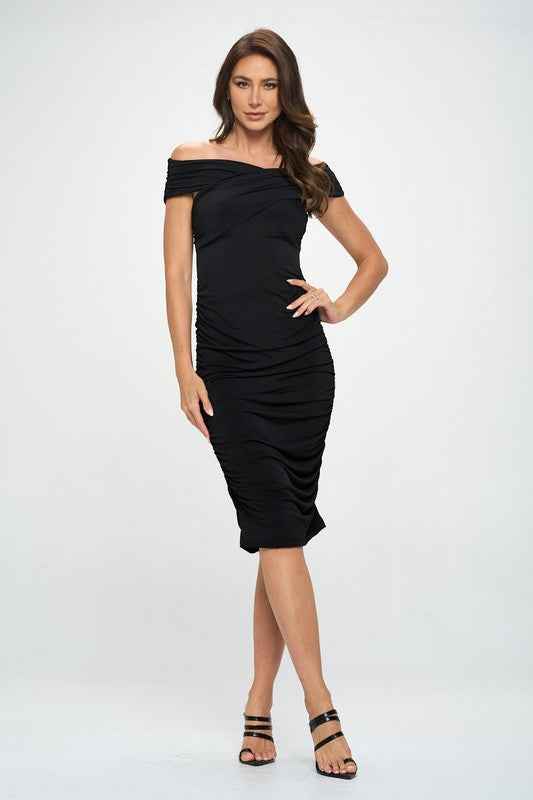 Solid Off Shoulder Midi Bodycon Dress with Ruched BK 19323556_17d692b6-0879-4cda-b312-9abee5e3da36