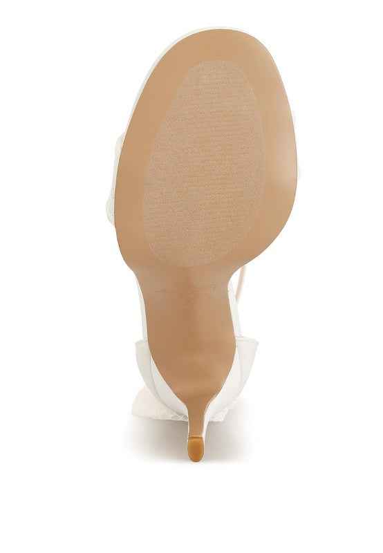 Delancy Bow Detail Lace Stiletto Sandals 19533673_411beb84-b1fe-4333-bff7-d7b16da214f7