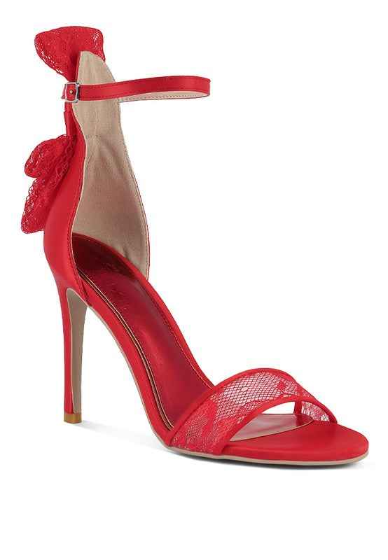 Delancy Bow Detail Lace Stiletto Sandals Red 19533673_e0fac949-607f-4bd9-9e65-0acf45211fe6