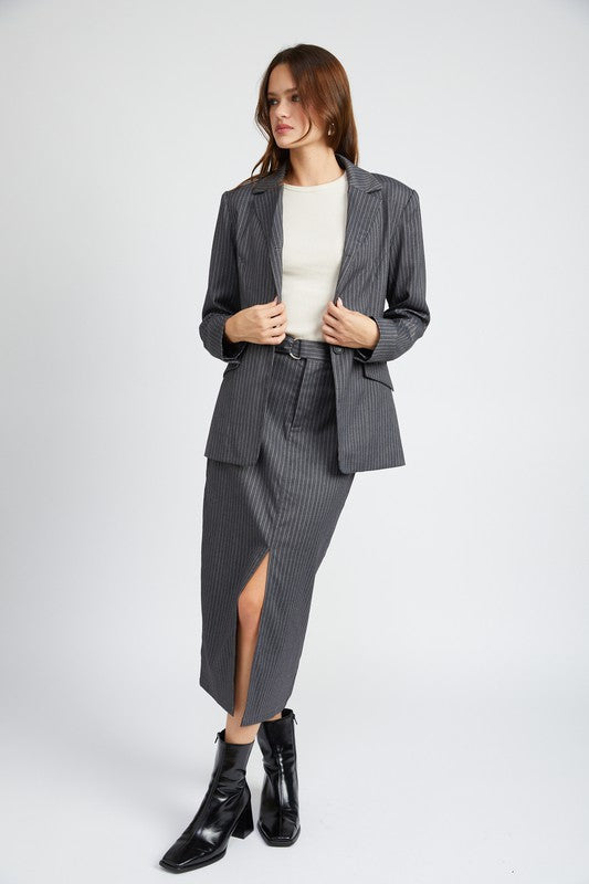 Pin striped blazer jacket 19609088_445ff781-dac8-435e-be3a-ffe693ea85fa