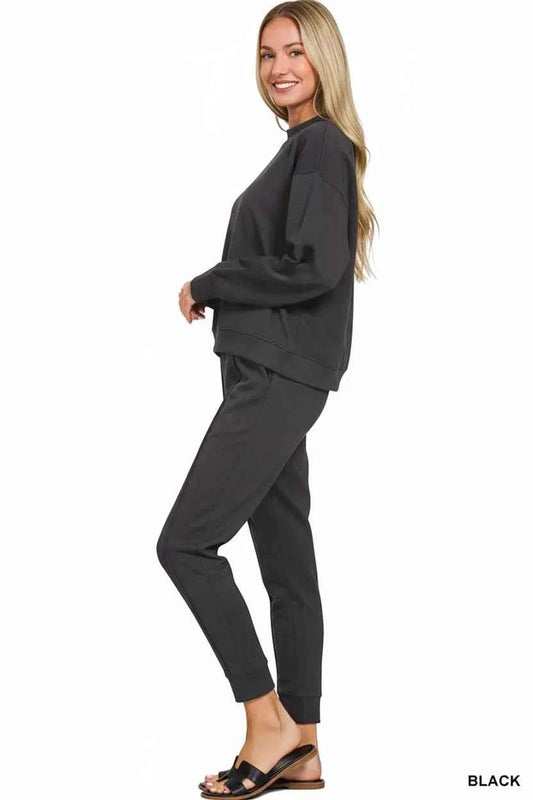 Scuba Mock Neck Sweatshirt and Joggers Set 1961f812-5596-4abd-954b-e26abb21b886-Max-Origin