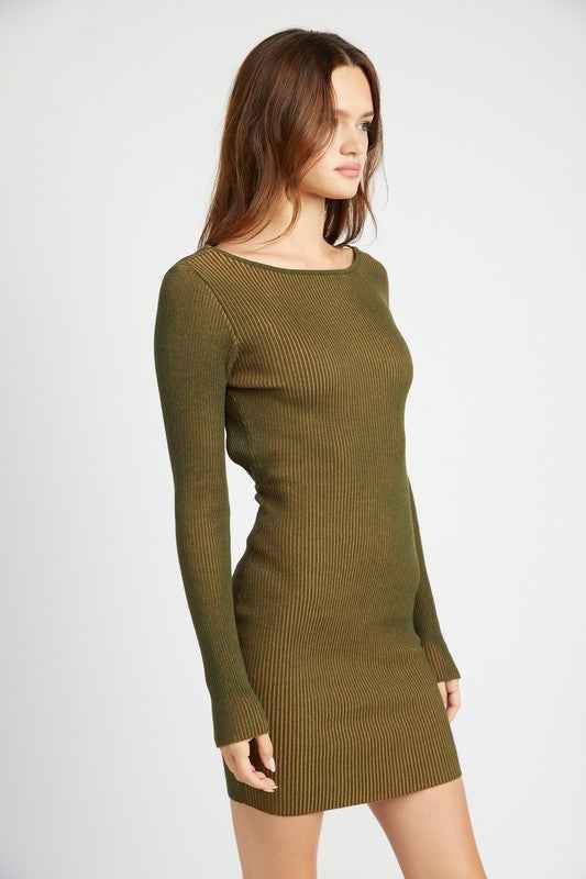 BODYCON MINI DRESS WITH OPEN BACK 19627281_12f61f11-6617-4751-be3e-480c13347b0b
