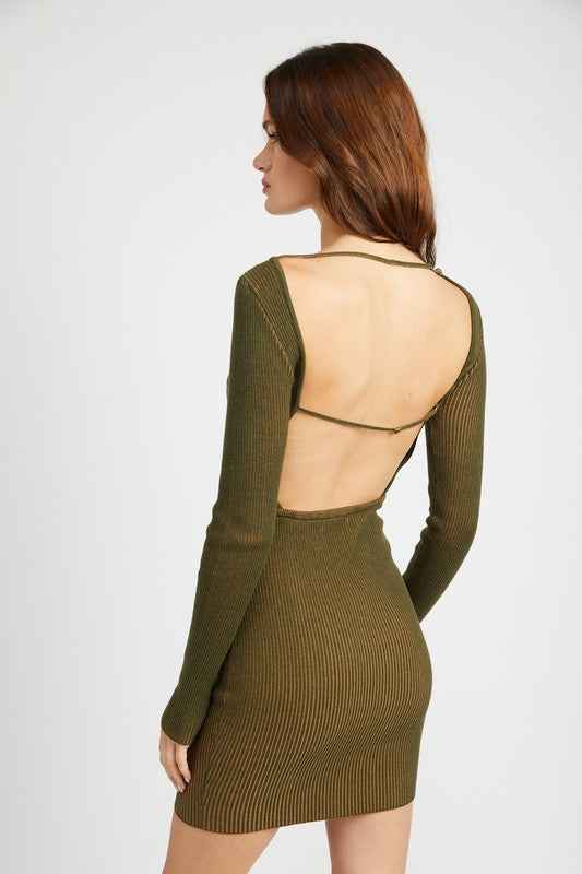 BODYCON MINI DRESS WITH OPEN BACK 19627281_cb301a58-8dcb-4673-a4ce-c9a135e2b47d