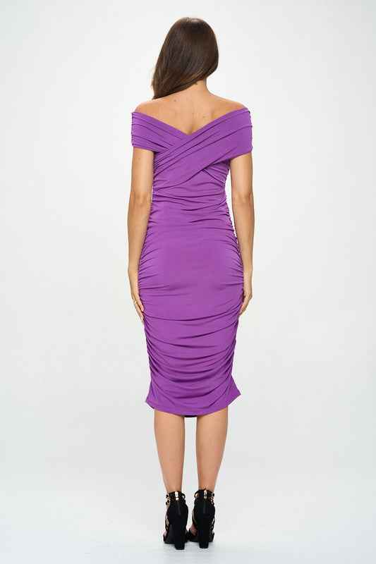 Solid Off Shoulder Midi Bodycon Dress 19687270_b124aab4-2680-4dfc-8fb6-fa2e03d8efff