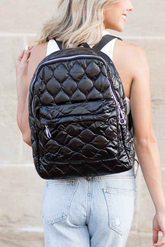 Jade Metallic Puffer Backpack 19731646_30525c62-443b-4680-a8a0-acf4e9d9f35b
