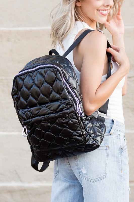 Jade Metallic Puffer Backpack 19731646_44dbc96c-8461-4516-8227-b39c290d4412