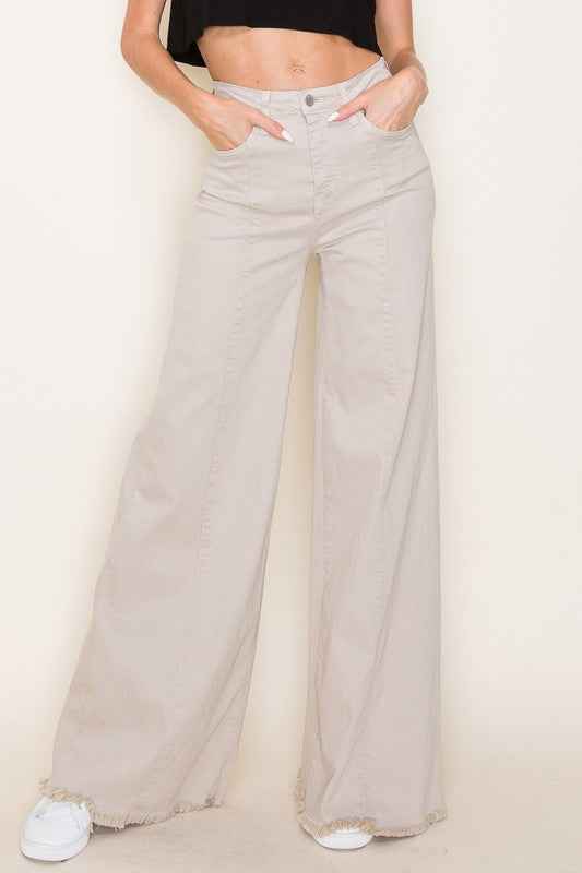 Wide leg, denim pants, jeans, western Latte 19783455_0995b6ff-d16f-4446-8030-b687afd556c8