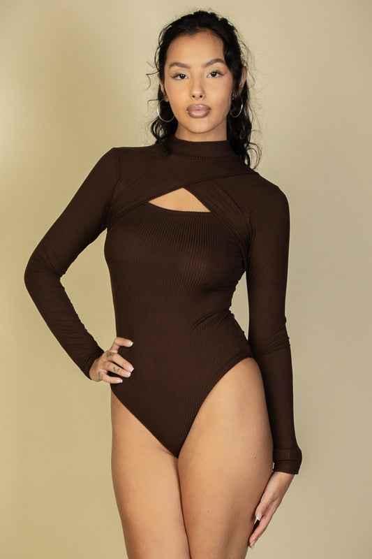 Front Cutout Long Sleeve Bodysuit 19838117_2a2fe60b-9eef-47be-b86a-80dfc3d9ce29