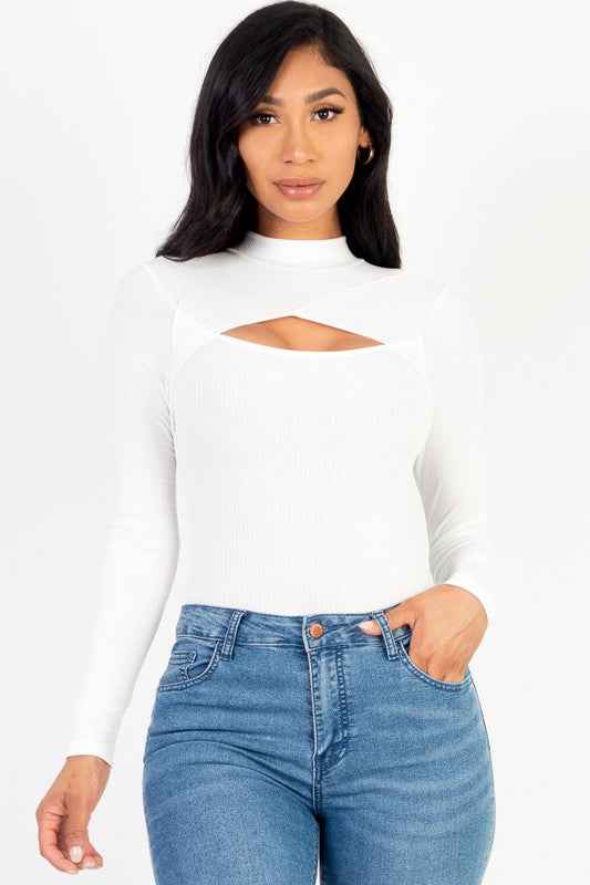 Front Cutout Long Sleeve Bodysuit 19838117_730b46d7-65a0-4c19-99fc-4c16f5921856