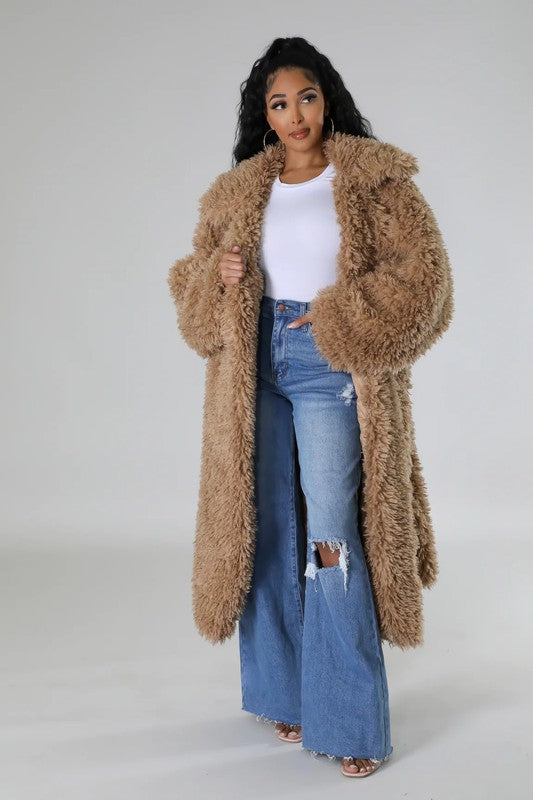 Athina fuzzy fur winter heavy jacket 19841638_7c0c1e18-b929-4973-8ffc-958a67c25284