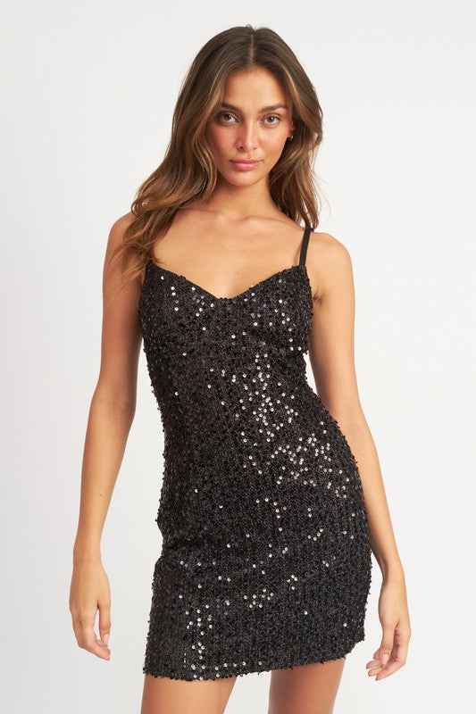 SPAGHETTI STRAP SEQUIN MINI DRESS BLACK 19881522_3f42b5d8-7f13-4d19-a3d6-0b573303022f
