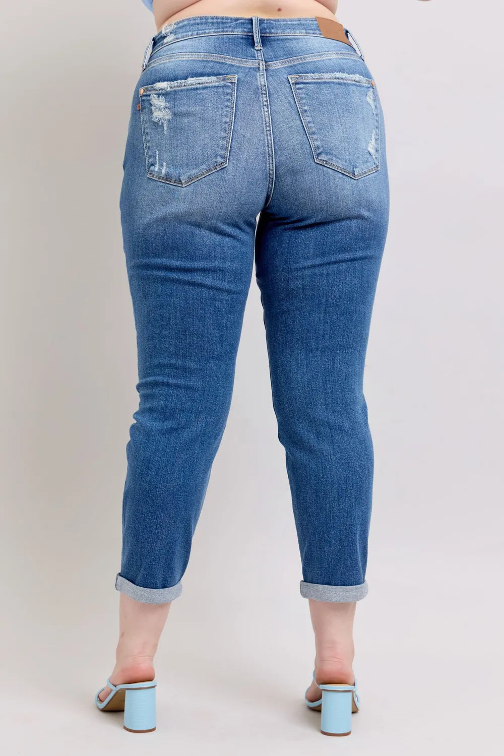 Judy Blue Full Size Button Fly Distressed Jeans with Pockets Plus Size 19a07871-9693-4ef4-a57f-2753070c2c15-Max