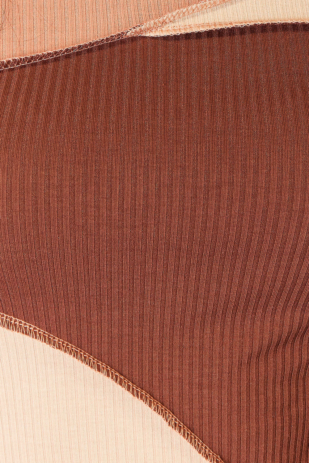 Double Take Color Block Exposed Seam Long Sleeve Top 19c9e17982e24bfd9b2f61fcd85eb684-Max