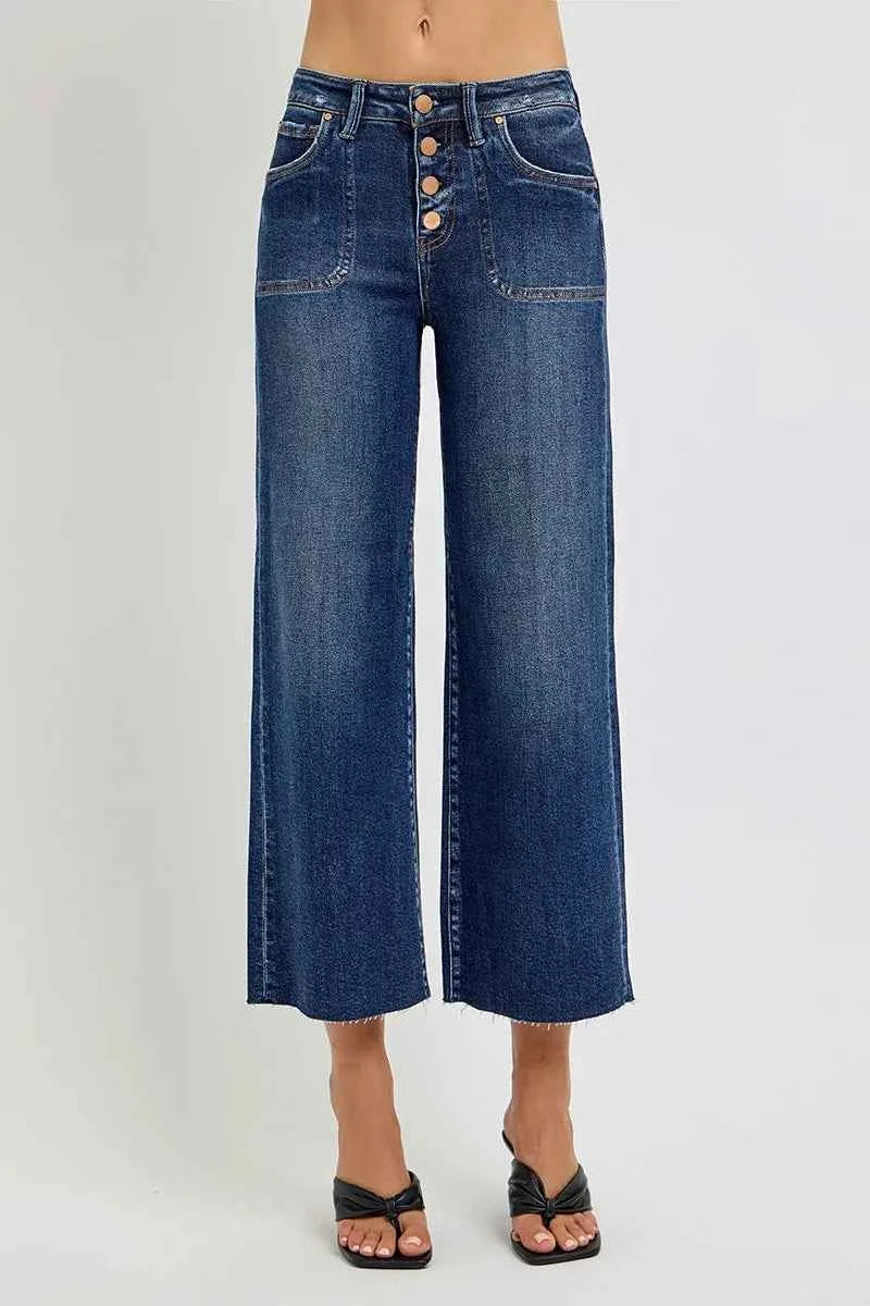 RISEN Full Size High Rise Crop Wide Button Up Jeans Plus Size 19f1ffc97db6447bbc678bf2bd683b21-Max-Origin