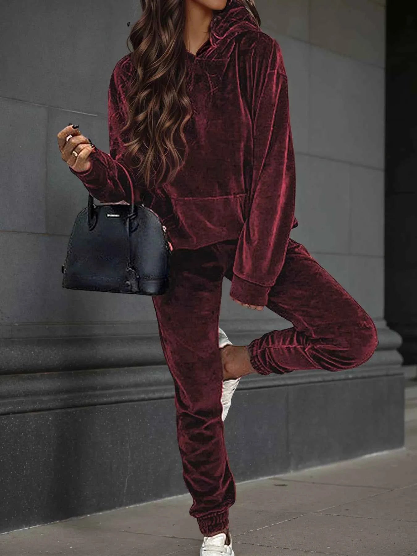 Velvet Long Sleeve Hoodie and Pants Set 19faf41afac249d3a1b93a56c160300a-Max-Origin