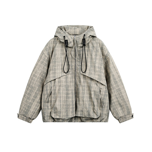 Hooded-Style White Duck Down Jacket