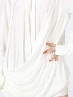 Ruched Long Sleeve Mini Dress 1a008954-f734-4a2e-9ea5-e32187a26ef2-Max-Origin