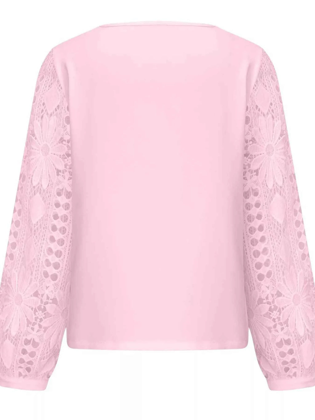 Asymmetrical Lace Long Sleeve Blouse 1a02d6a657184fe19f0eb92dbb716cb6-Max-Origin