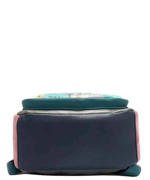 Nicole Lee USA Cat Eco-Leather Convertible Backpack Bag 1a1b5ea2-af22-4c87-907f-88efc189a666-Max