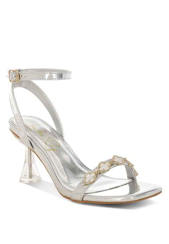 Ebina Charm Detail Spool Heels 1a240e8e-3521-46bf-bae3-0fe0fffa594a