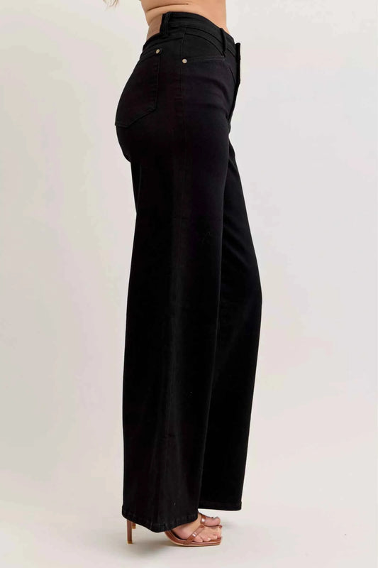 Judy Blue High-Waisted Wide Leg Jeans 1a54478f-dd39-475e-a14c-cb1e61458c50-Max-Origin