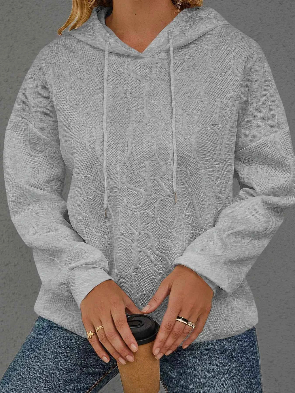 Full Size Embossed Lettering Casual Hoodie Plus Size 1a6747cb-45d6-4728-ba57-054898cff6d3-Max-Origin