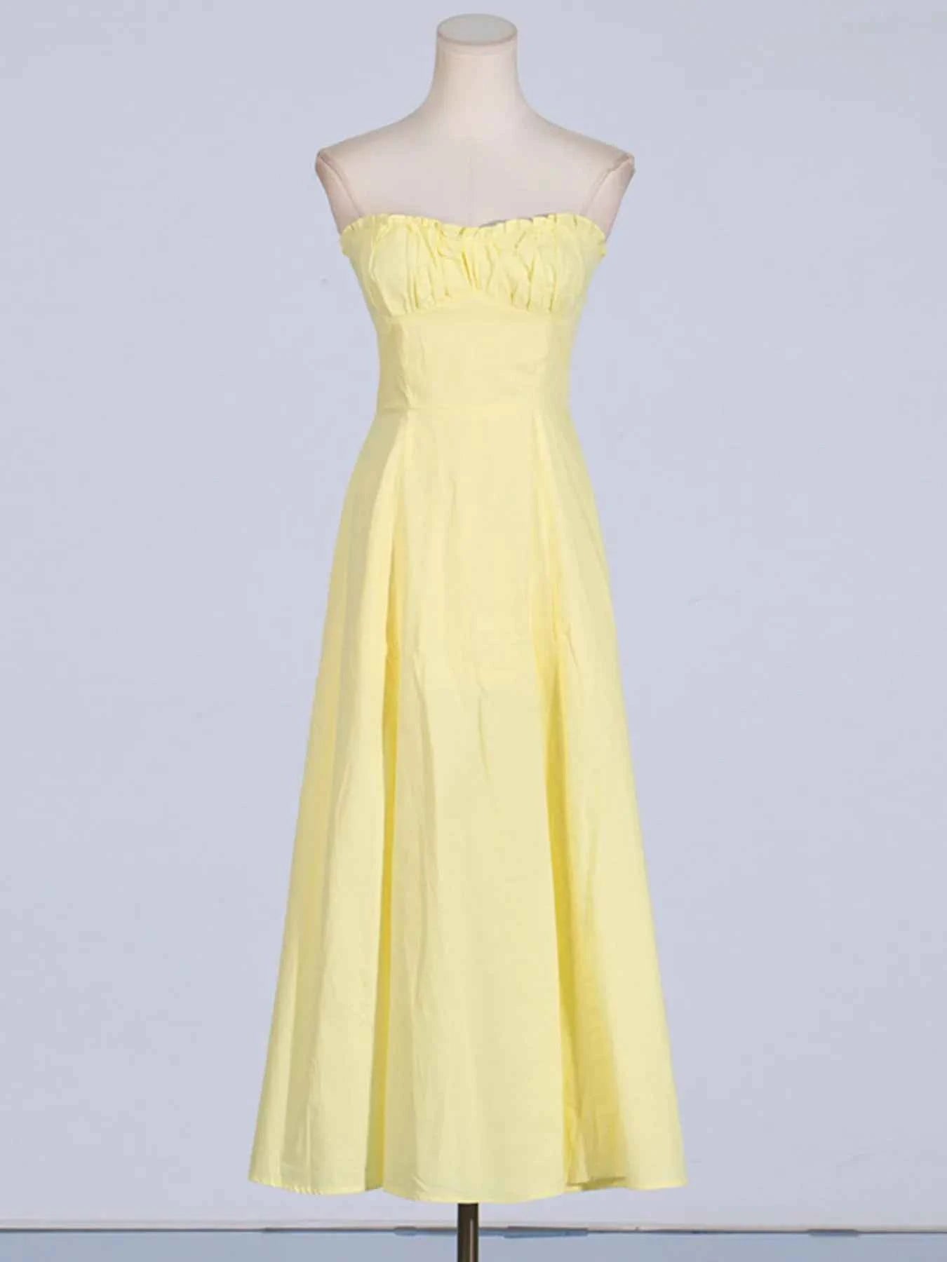 Slit Sleeveless Zip Back Midi Dress 1a779af247a240b0a691d37d7d8135fc-Max-Origin