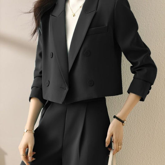 Temperament Goddess Style Small Professional Short Suit Coat 1a7a9234-024e-4b87-b510-368d6d55a9c3