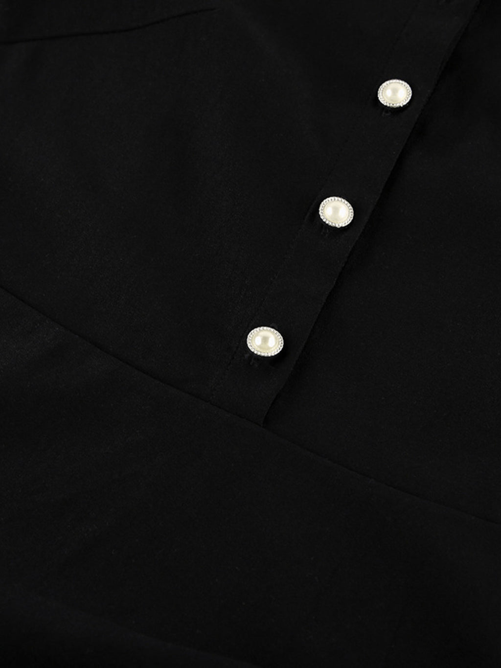 Lace Detail Button Front Long Sleeve Dress 1ad1bf32e7004acebec4647fe6ca7057-Max