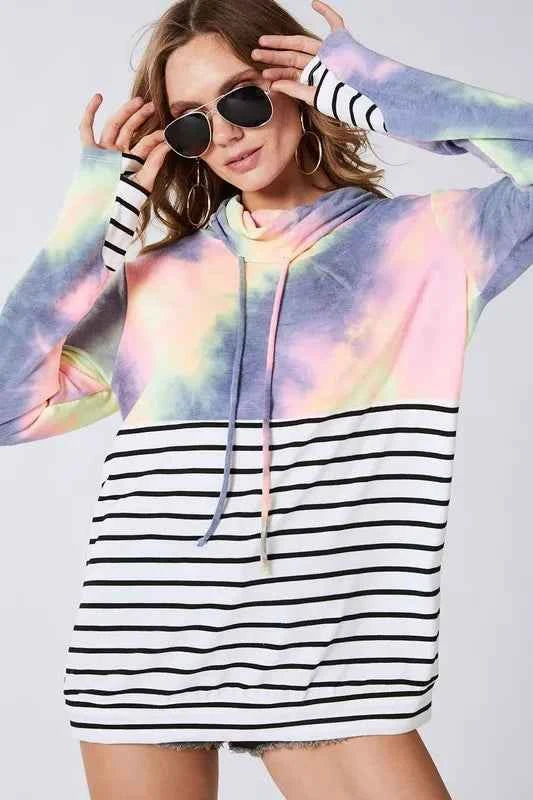 Tie Dye French Terry Cowl Neck Top 1af772d449e04d8e964d2d53267a0996-Max-Origin