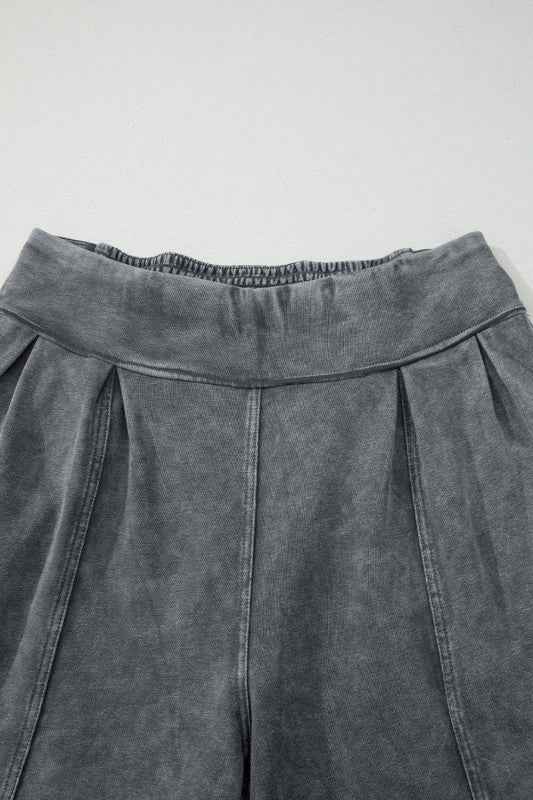 Solid Mineral Wash Jogger Style Pants 1b32558d-76a1-4623-8a42-f79278f9ccd2