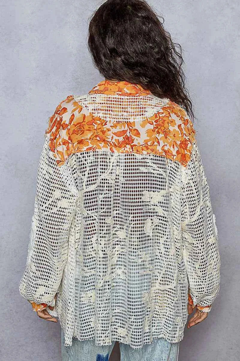 POL Floral Print Crochet Button Up Shirt 1b40281d-fc8f-449f-a139-edb24245f01c-Max-Origin