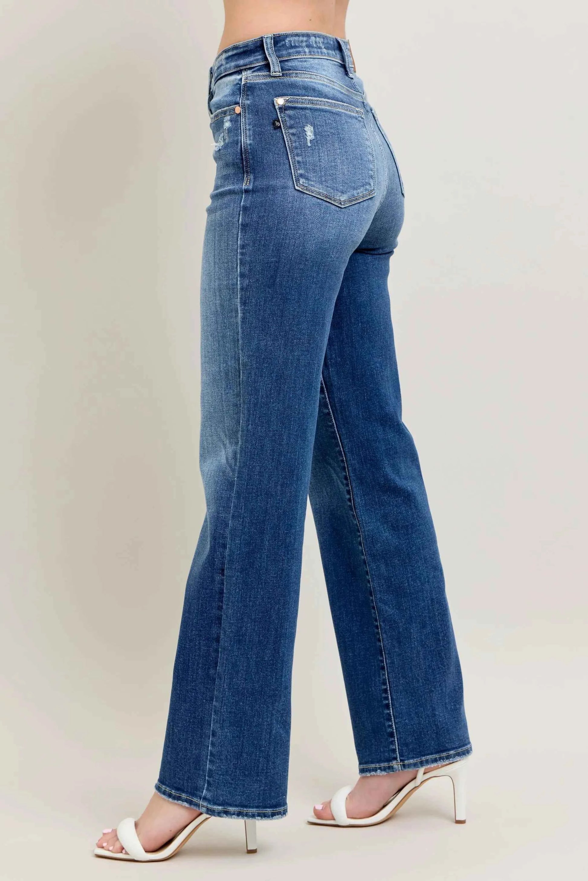 Judy Blue Full Size High Waist 90's Straight Leg Jeans Plus Size 1b529917d746493897ff064a36238cdc-Max-Origin