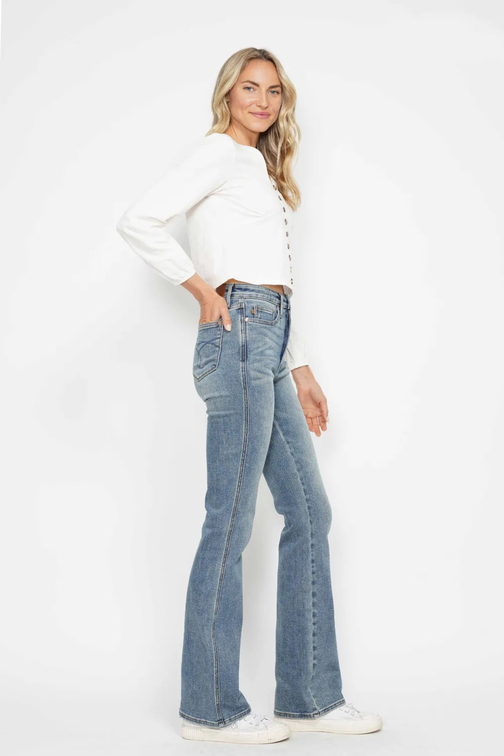 Judy Blue Full Size Tummy Control Back Embroidered Pocketed Bootcut Jeans Plus Size 1b601181-df54-4a2d-ab64-26f3a7fa1c95-Max