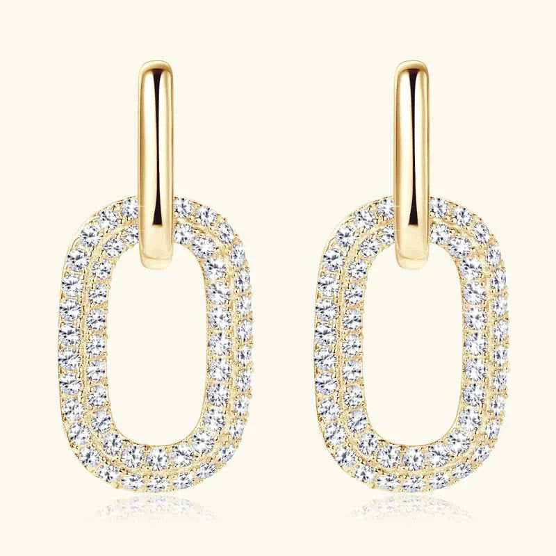 2.16 Carat Moissanite 925 Sterling Silver Earrings Gold One Size 1b6d7b21-e338-47e7-bbc9-78c8d4036d76-Max