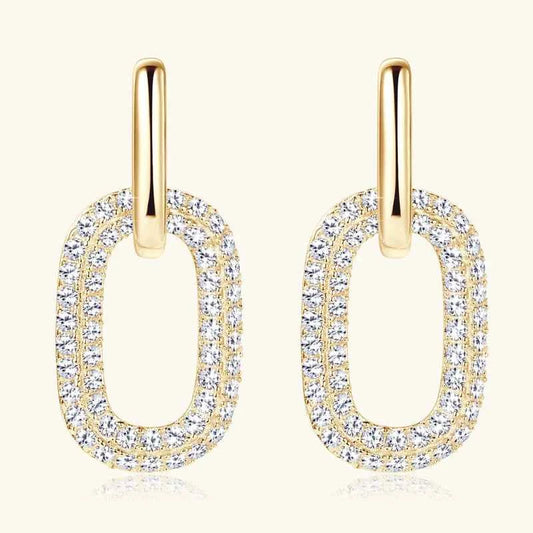 2.16 Carat Moissanite 925 Sterling Silver Earrings Gold One Size 1b6d7b21-e338-47e7-bbc9-78c8d4036d76-Max