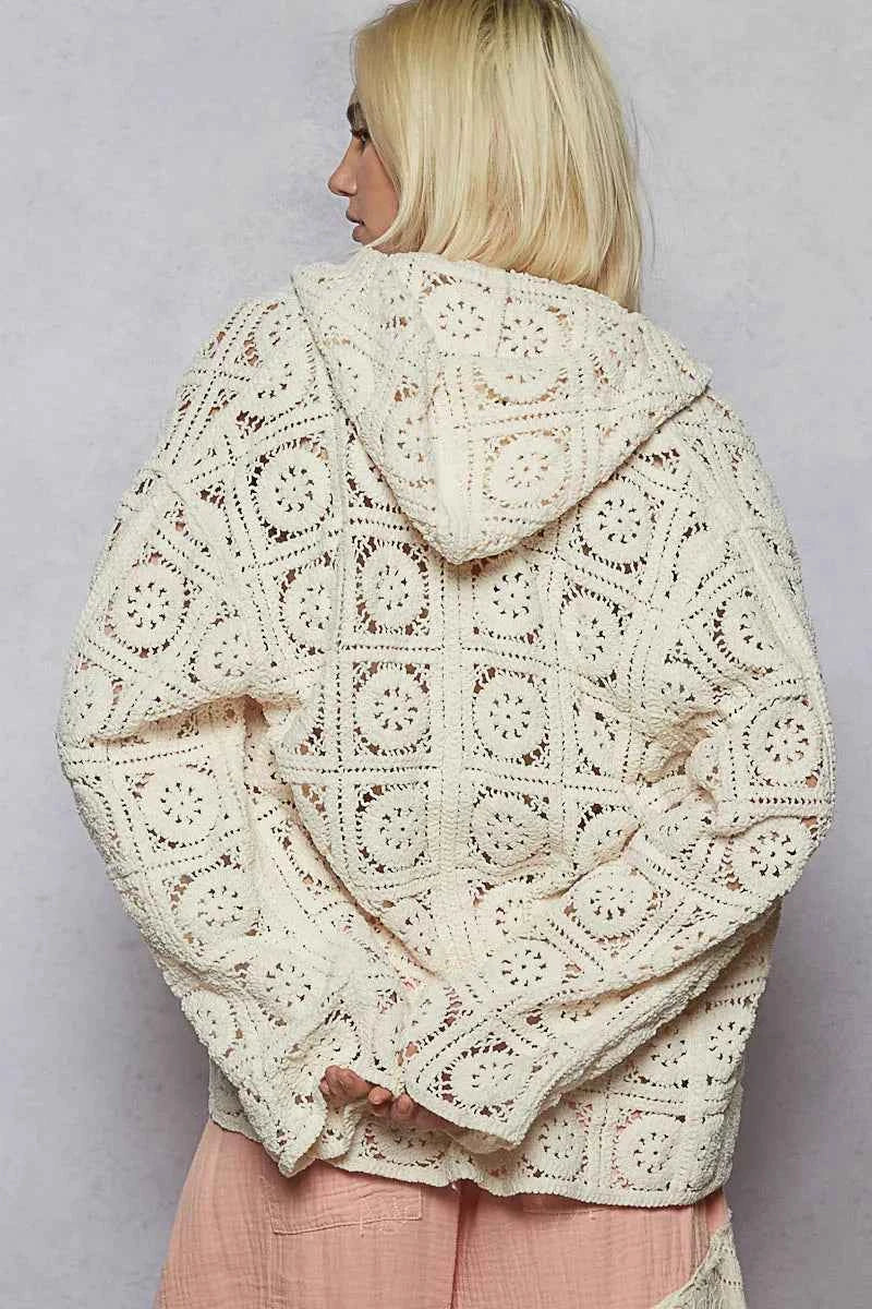 POL Lace Crochet Open Front Hooded Cardigan 1b72efac-576c-45f1-b0a2-9946fa9672a4-Max-Origin