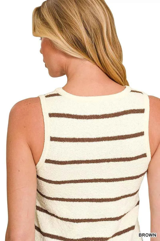 Round Neck Stripe Knit Tank Top 1b7d56bf0c1a4d8fbe4fc29811f7d719-Max-Origin