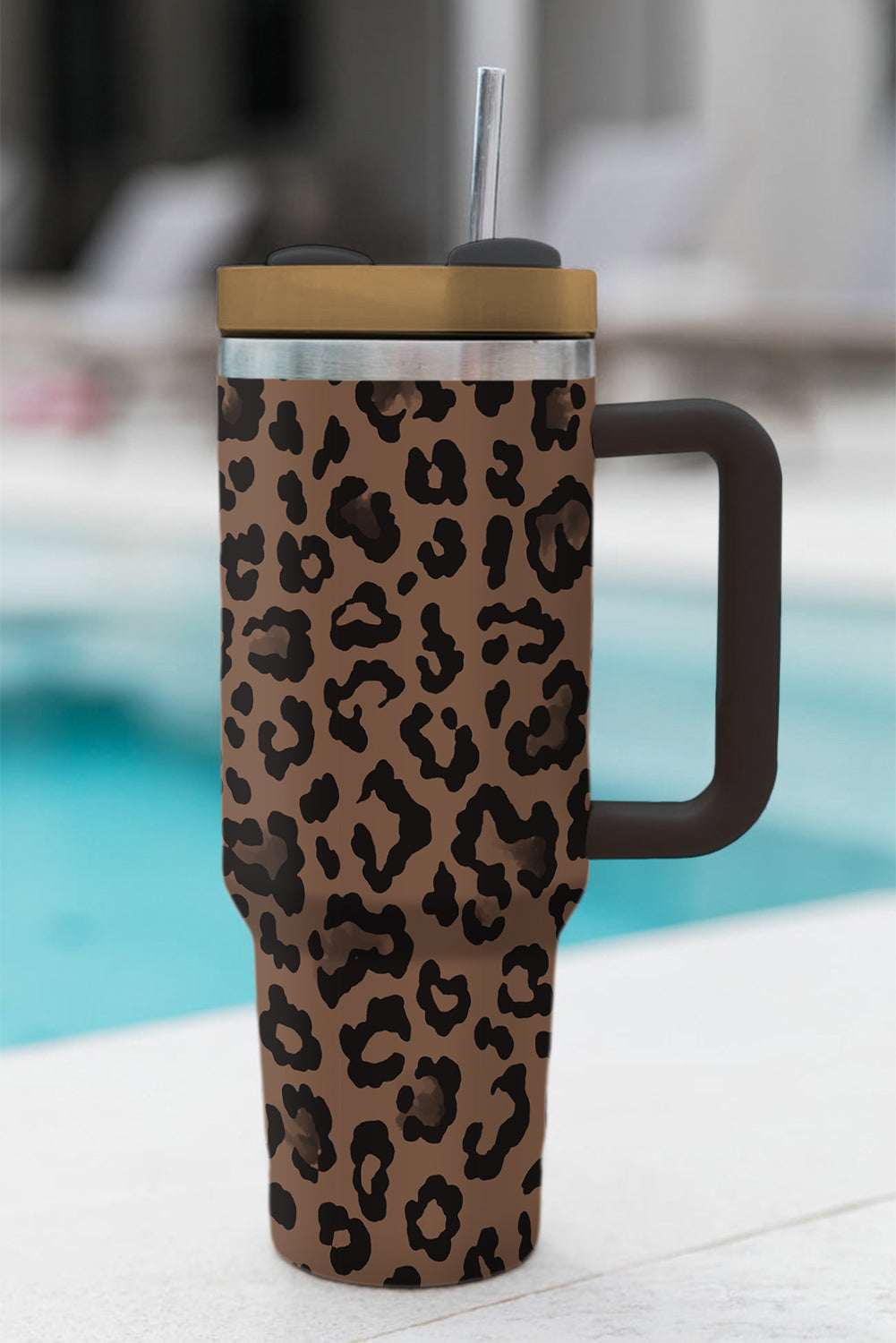 Coffee Leopard Print Tumbler Cup 1bd0d321ee049e24