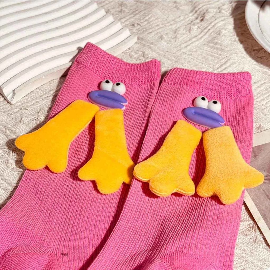 Cartoon Ribbed Knit Crew Socks 1bde039f-70d0-4fb1-bd61-75a2ebd48789-Max-Origin