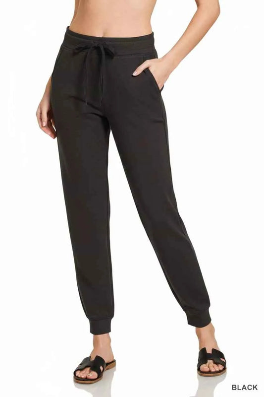 Zenana Drawstring Scuba Joggers with Pockets 1bed30a0-f714-45da-972c-ce8bee95f76a-Max-Origin