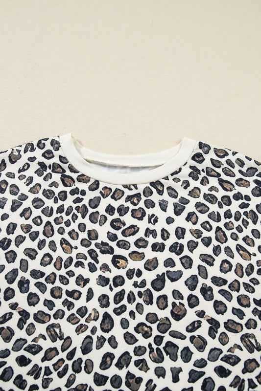 Plus Size Leopard Pullover and Shorts Set 1c0f915c-b36a-423d-b9b3-117716394465