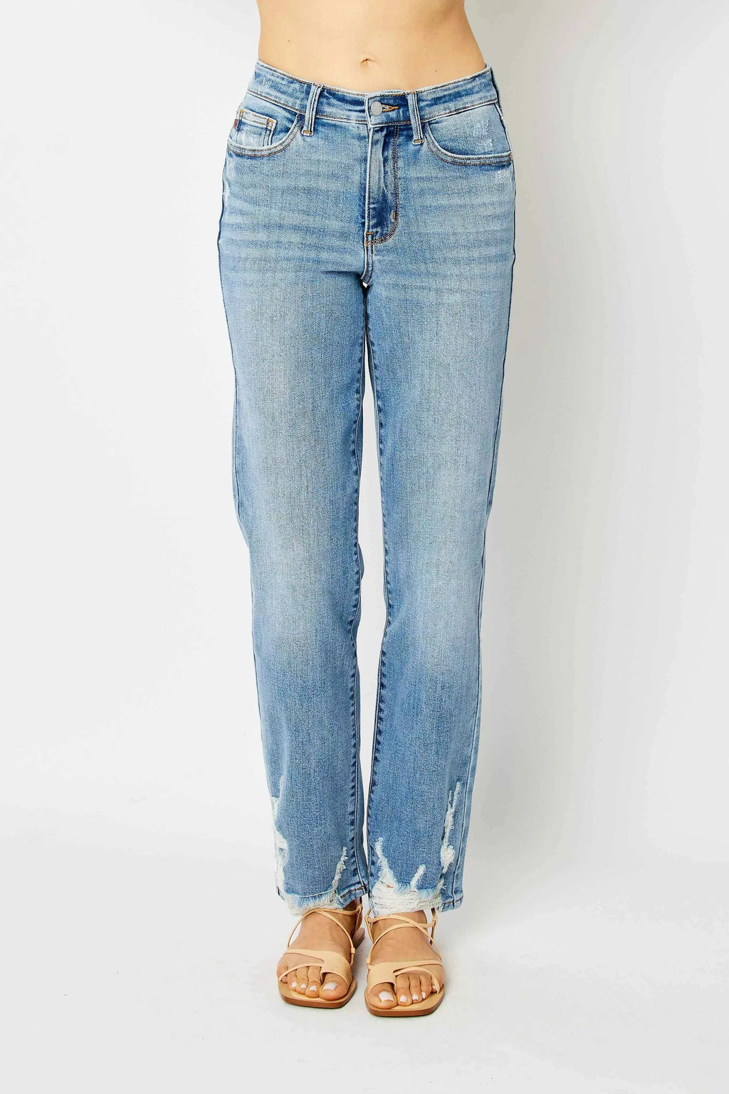 Judy Blue Full Size High Waist Straight Jeans with Heavy Destroy Plus Size 1c2a03aa01e344c286a6f4f47b85da8e-Max-Origin