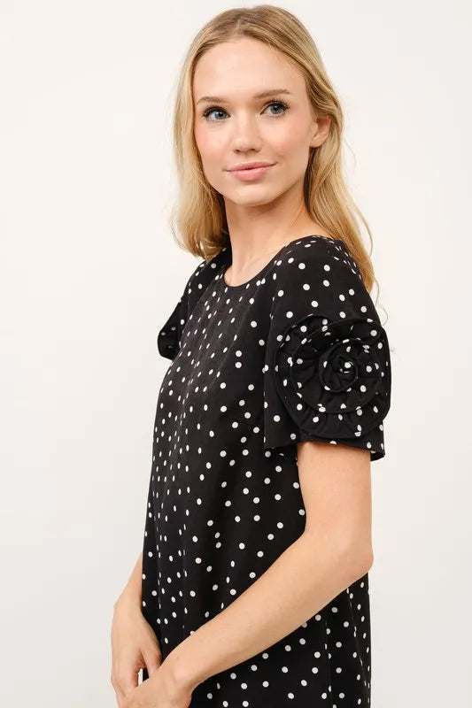 And The Why Embellished Sleeve Polka Dots Shift Dress 1c6c7c8413ff4117ab2de39b403dabc3-Max-Origin