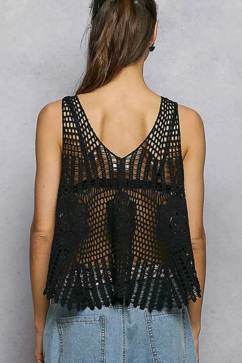 POL Openwork V-Neck Crochet Tank 1c72450d-9efd-43e7-a5a3-4ae7cc3b33b3-Max-Origin