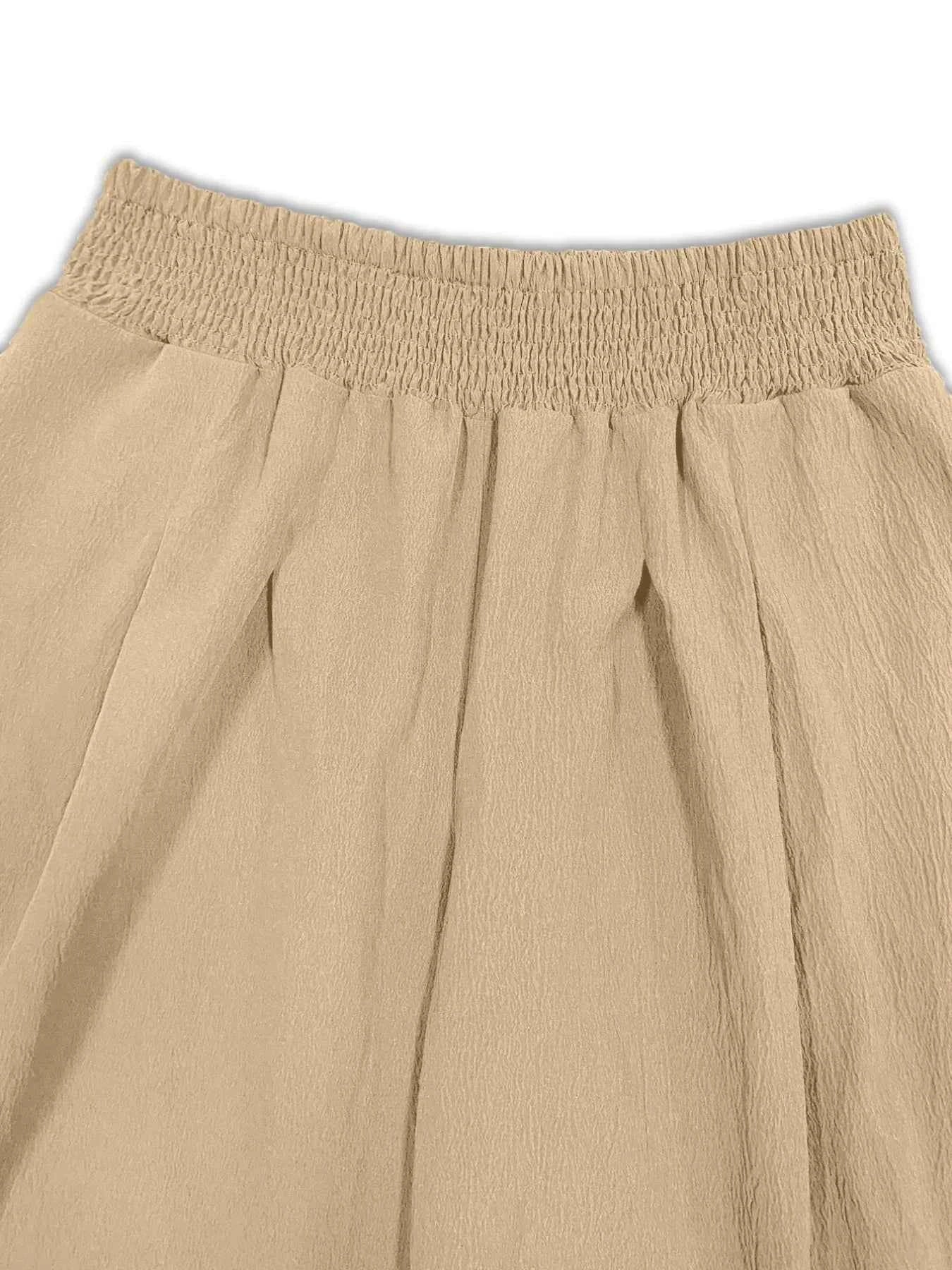 Plus Size Smocked Waist Cropped Wide Leg Pants 1c759386-10e9-464d-87d5-3868f7901f9d-Max-Origin