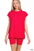 Zenana Brushed Dty Microfiber Top & Biker Shorts 1c7b19359f6f440d9a495def64f280bb-Max-Origin