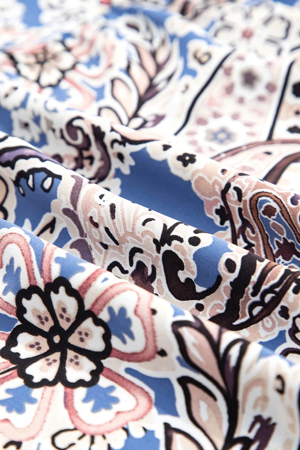 Paisley Print Twist Detail Smocked Back Spaghetti Straps Dress 1cadb141-7ffb-4393-a4d9-041cbcf55a3c-Max-Origin