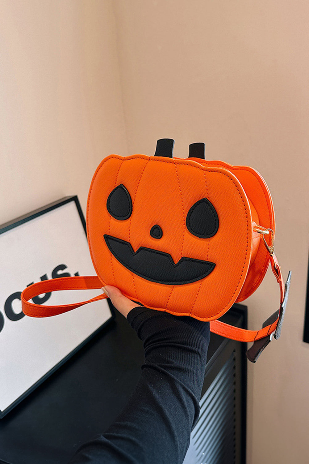Carrot Halloween Pumpkin PU Shoulder Bag 1ccd0baafe28b917